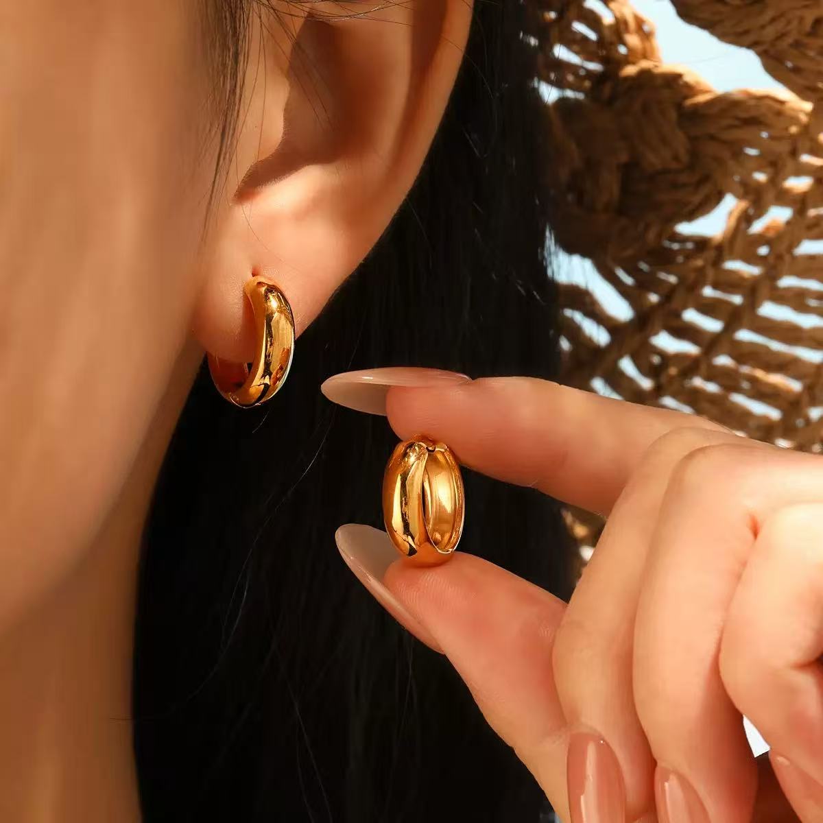 ノア フープピアス